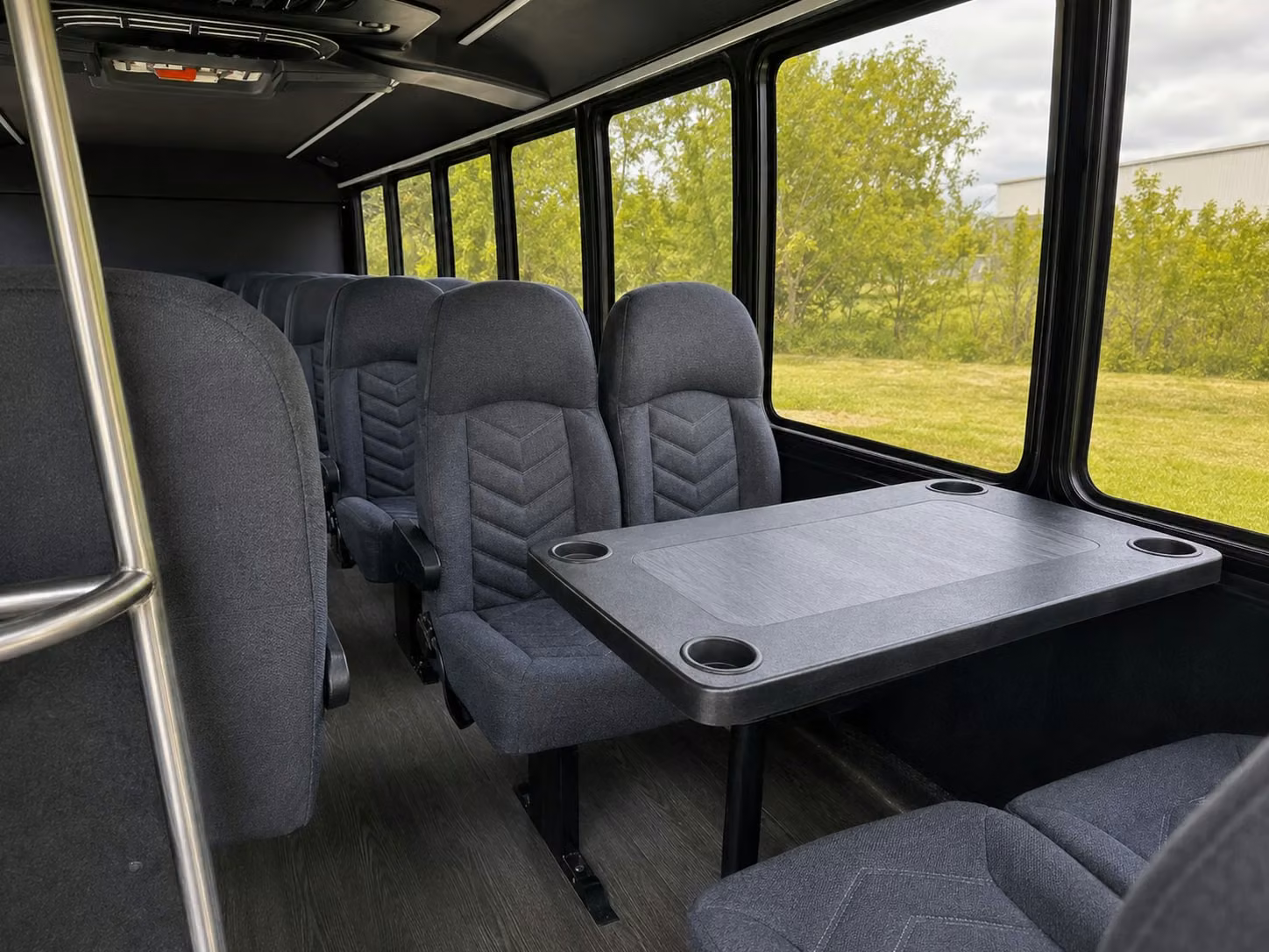 20 passenger minibus inside